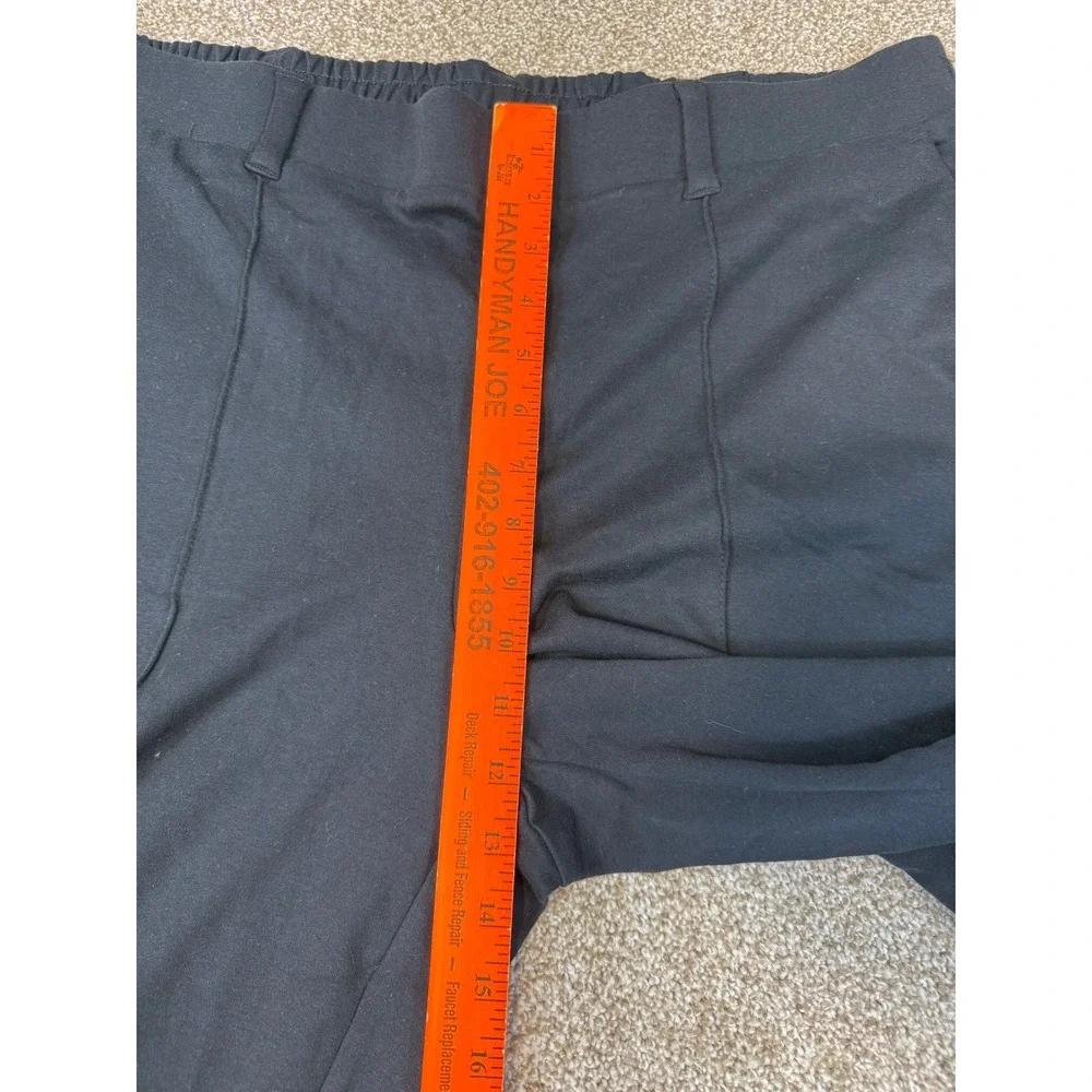 LOT Womens Pants‎ Large Lands End Womens Pants 14-16 Black Navy Olive Stretch